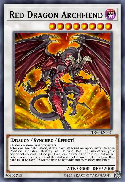 Edison Rulings for Red Dragon Archfiend